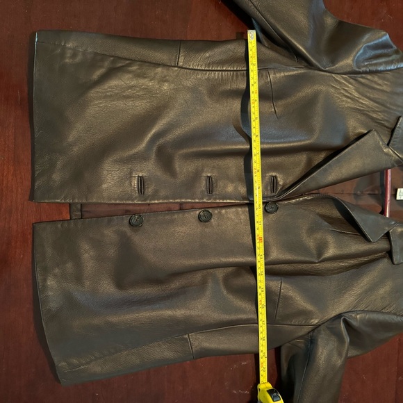 Talbots Leather Jacket - Picture 8 of 9